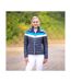 Manteau Southdean Femme Bleu Marine Blanc Bleu Coldstream-1