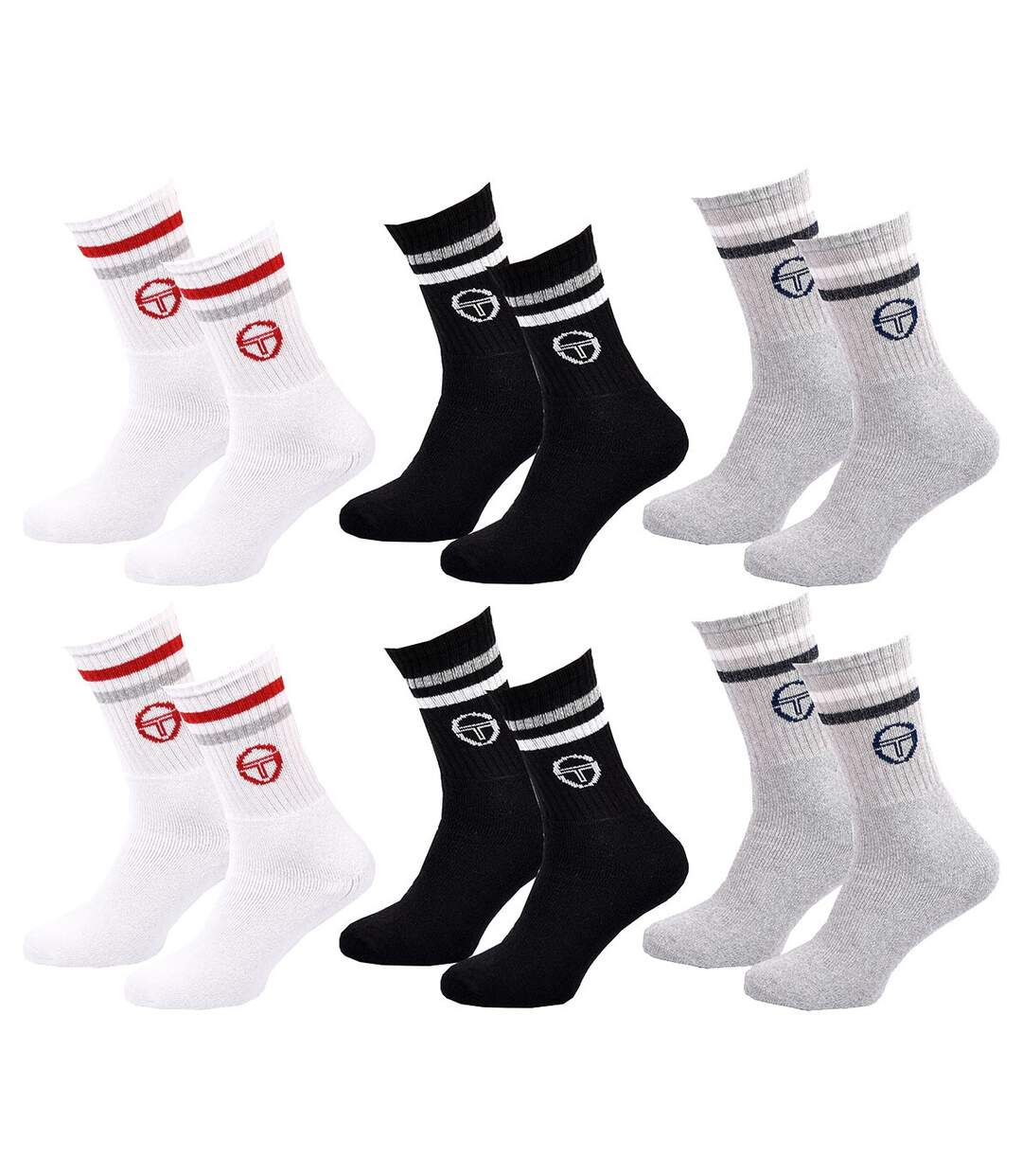 Chaussettes SERGIO TACCHINI Pack de 6 Paires 1045-1