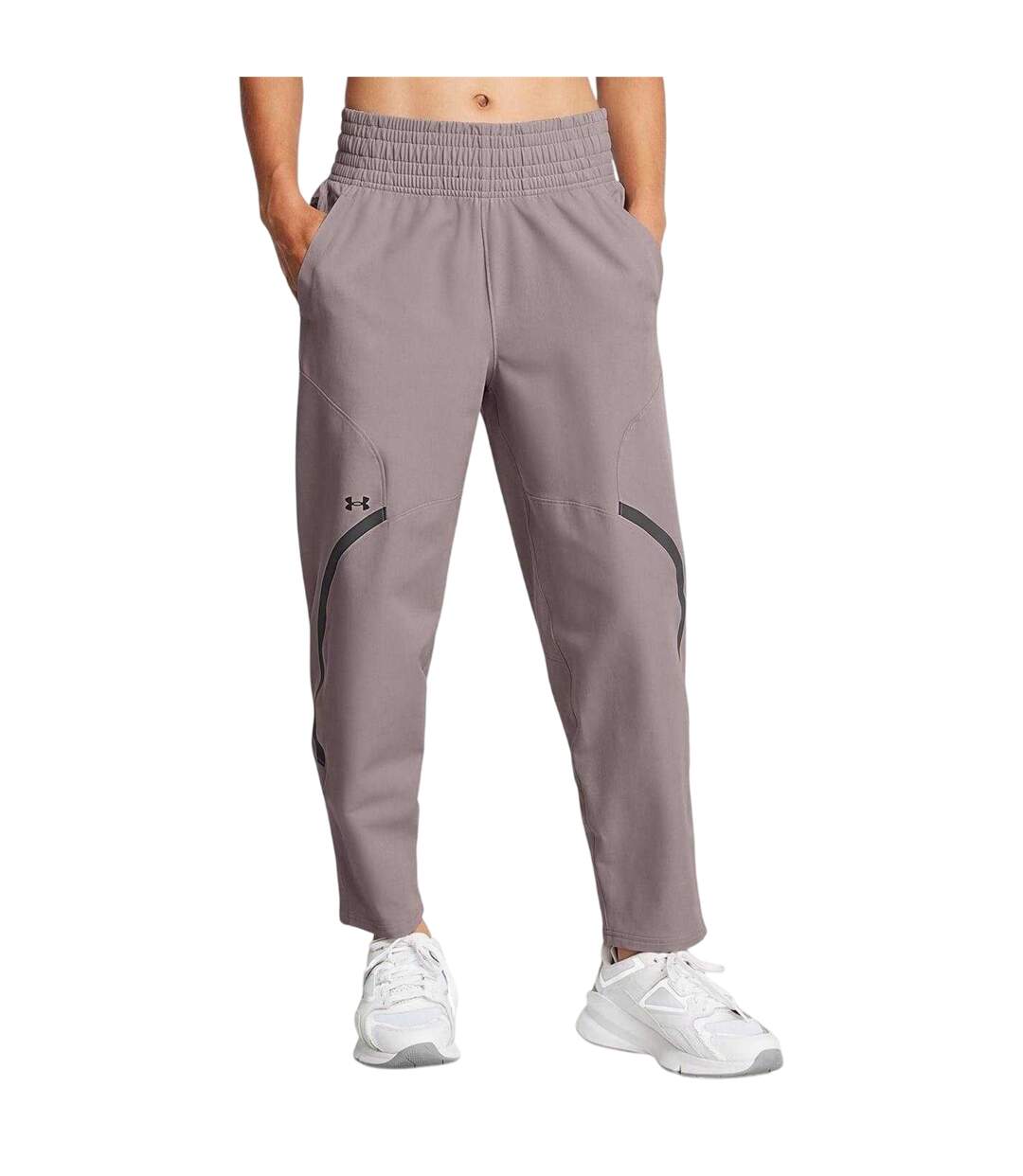 Womens/ladies Unstoppable Relaxed Fit Joggers Grey Under Armour-1