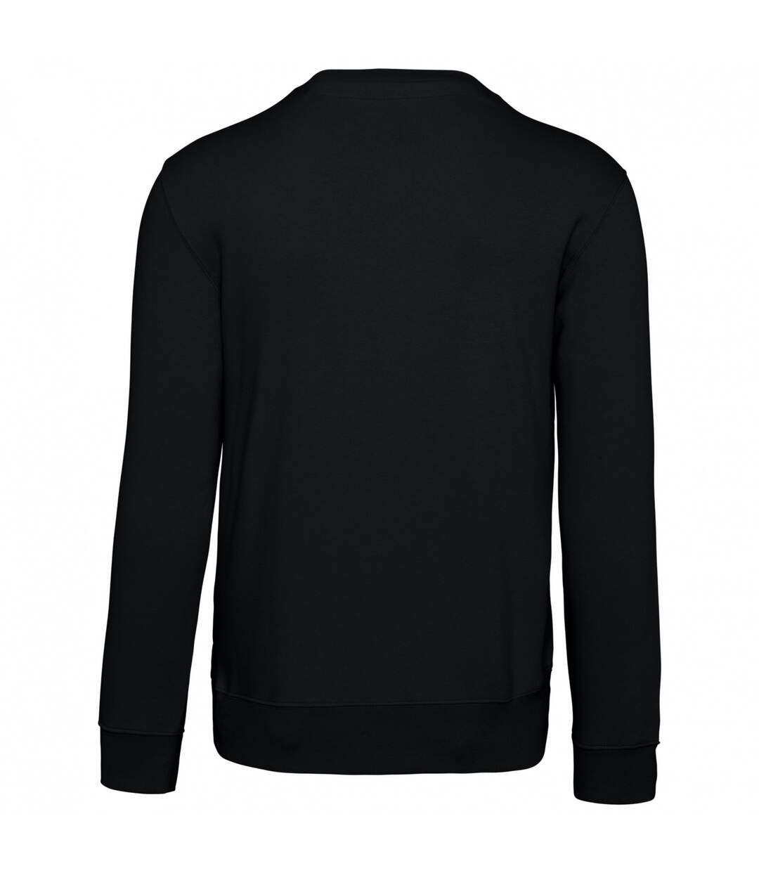 Mens crew neck sweatshirt black Kariban-2