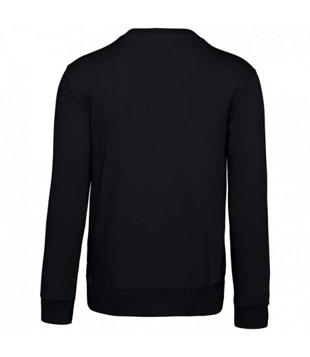 Kariban Mens Crew Neck Sweatshirt (Black) - UTPC6920