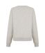 Womens/ladies Cotton Blend Regular Sweatshirt Light Grey Heather Tommy Hilfiger-2