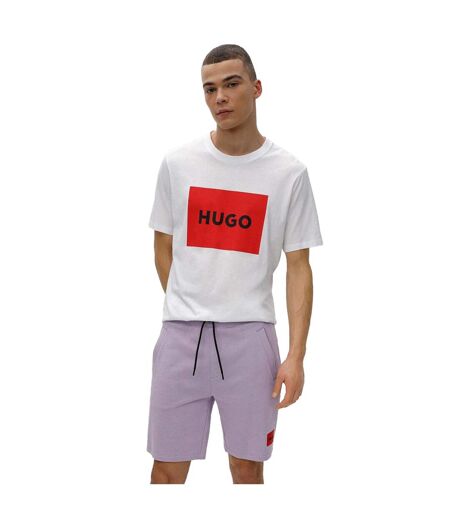 T-shirt Dulive Homme Blanc Hugo