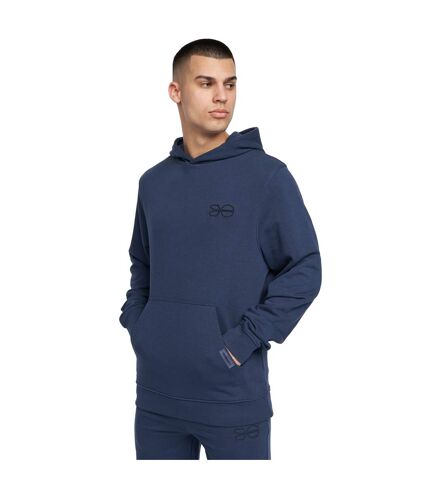 Sweat à capuche emmson homme bleu marine Crosshatch Crosshatch