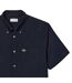 Chemise Motif/style Logo Brodé Homme Bleu Marine Lacoste-4