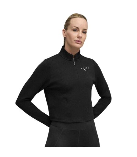 Womens/ladies Hyrox Performance Technical Top  Black Puma