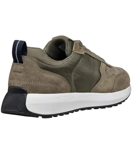Baskets u volpiano homme vert de gris Geox
