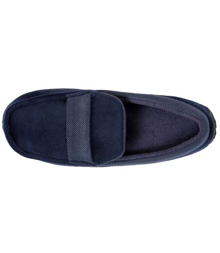 Isotoner Chaussons Mocassins homme ultra confortables et légers semelle gomme