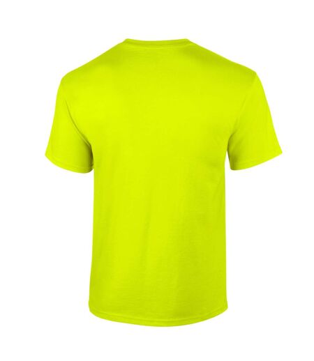 Gildan Unisex Adult Ultra Cotton T-Shirt (Safety Green)