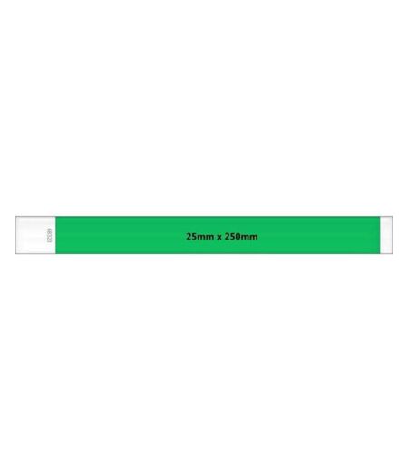 Makero Tyvek Wristband (Pack of 1000) (Fluorescent Green)