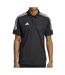 Polo noir homme adidas tiro23 - l-1