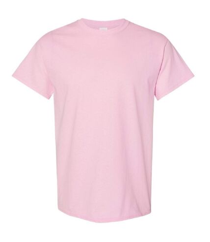 Gildan Mens Heavy Cotton Short Sleeve T-Shirt (Light Pink) - UTBC481