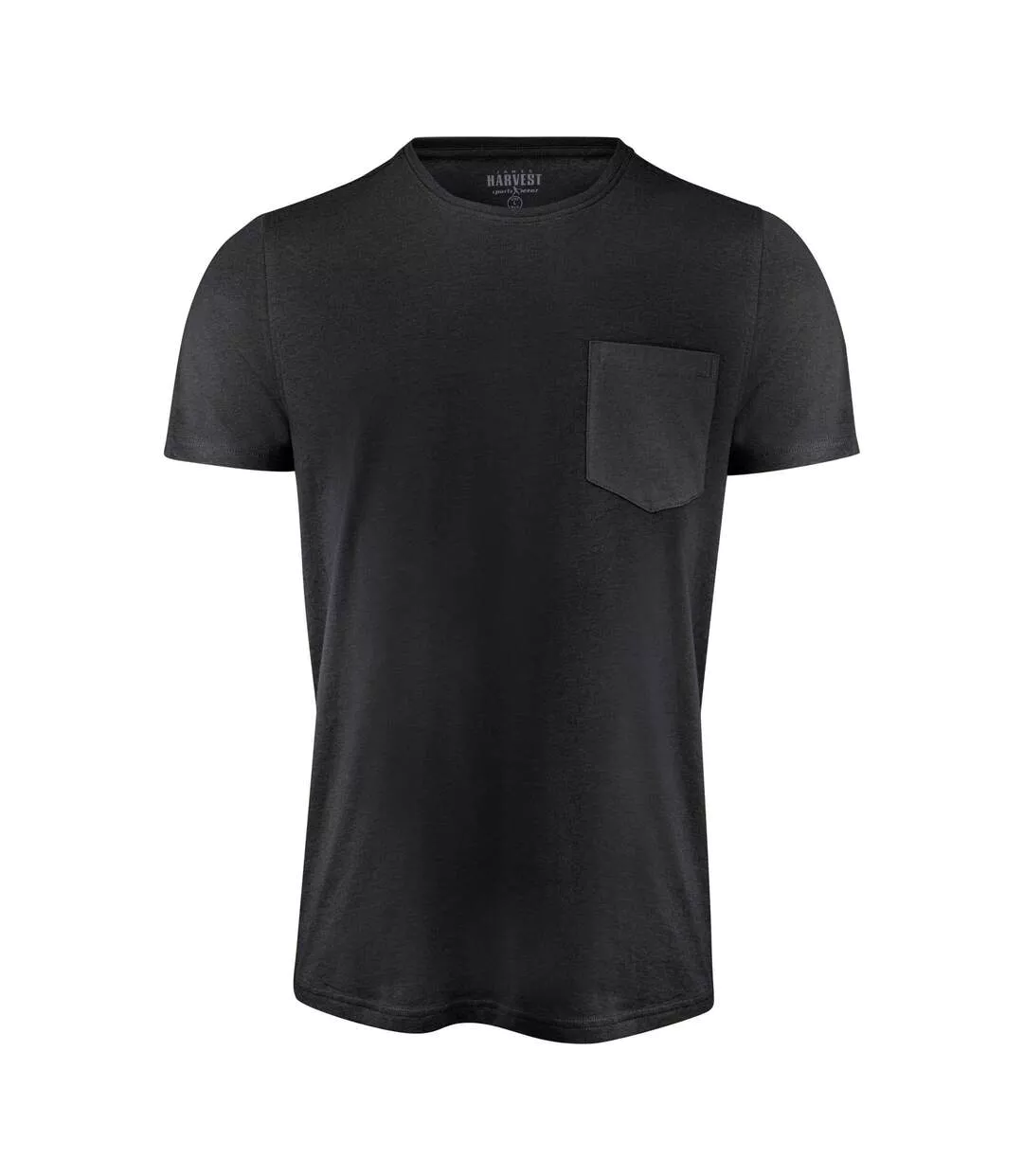 T-shirt Walcott Homme Noir James Harvest-1