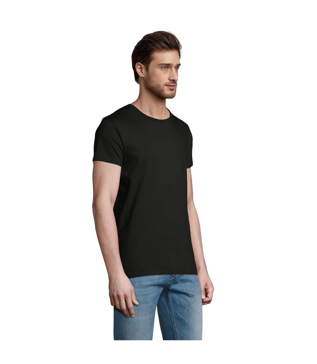 T-shirt Pioneer Homme Noir SOLS-1