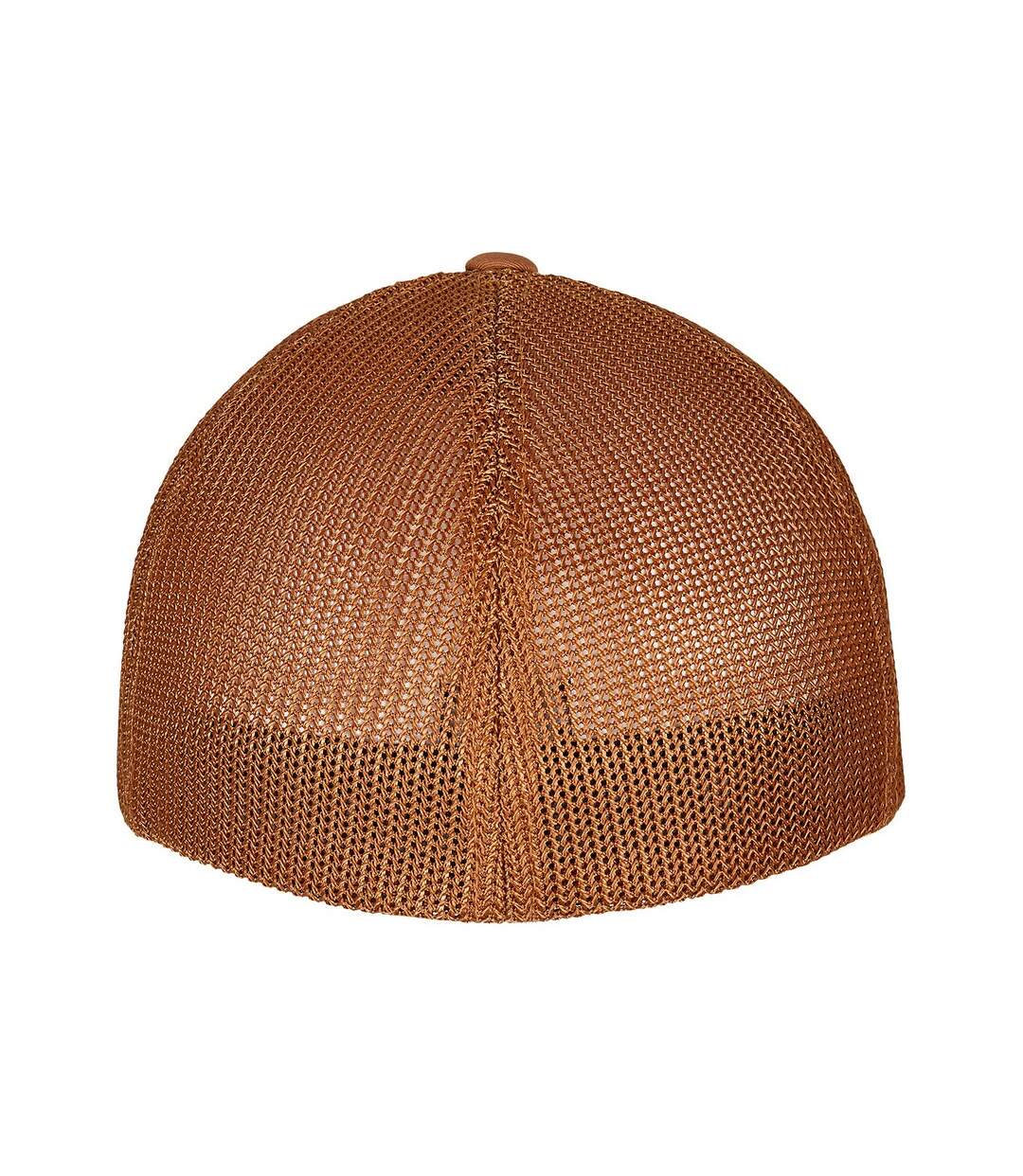Casquette Trucker Flexfit Adulte Marron Yupoong-2
