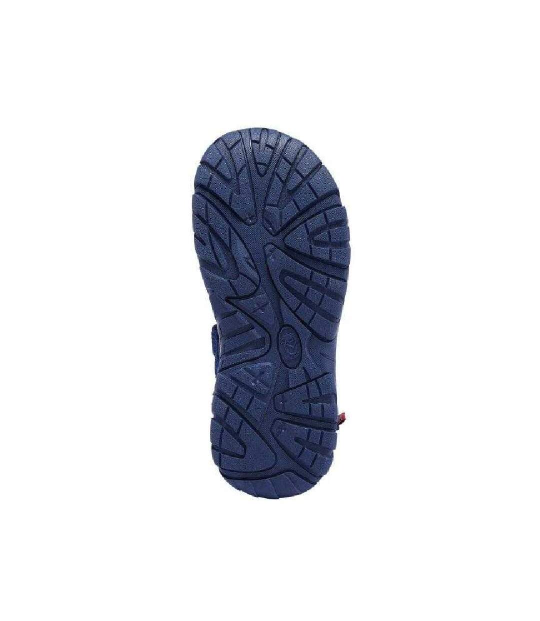 Sandales Motif/style Lanières Oslofjord Enfant Bleu Marine Foncé TrollKids-4