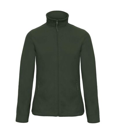 B&C Womens/Ladies ID.501 Fleece Jacket (Forest Green)