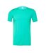 T-shirt adulte turquoise vif chiné Bella + Canvas