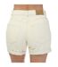 Womens/ladies Zuri Denim High Rise Loose Shorts Ecru Vero Moda-2