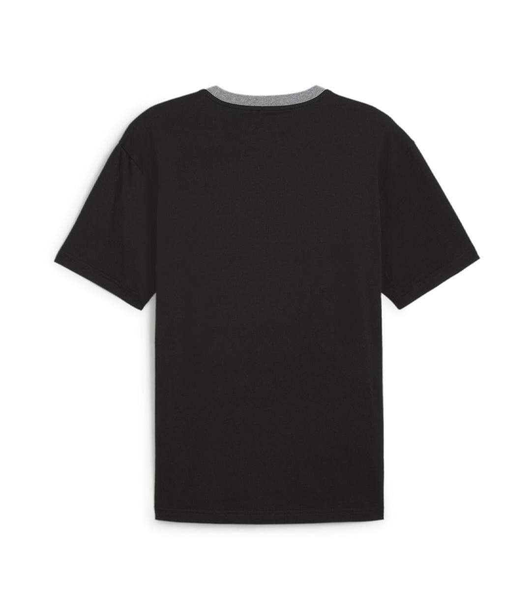 T-Shirt gris/noir homme puma power0-2