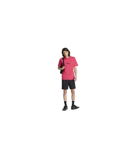 T-shirt Motif/style Linéaire Homme Rose Adidas