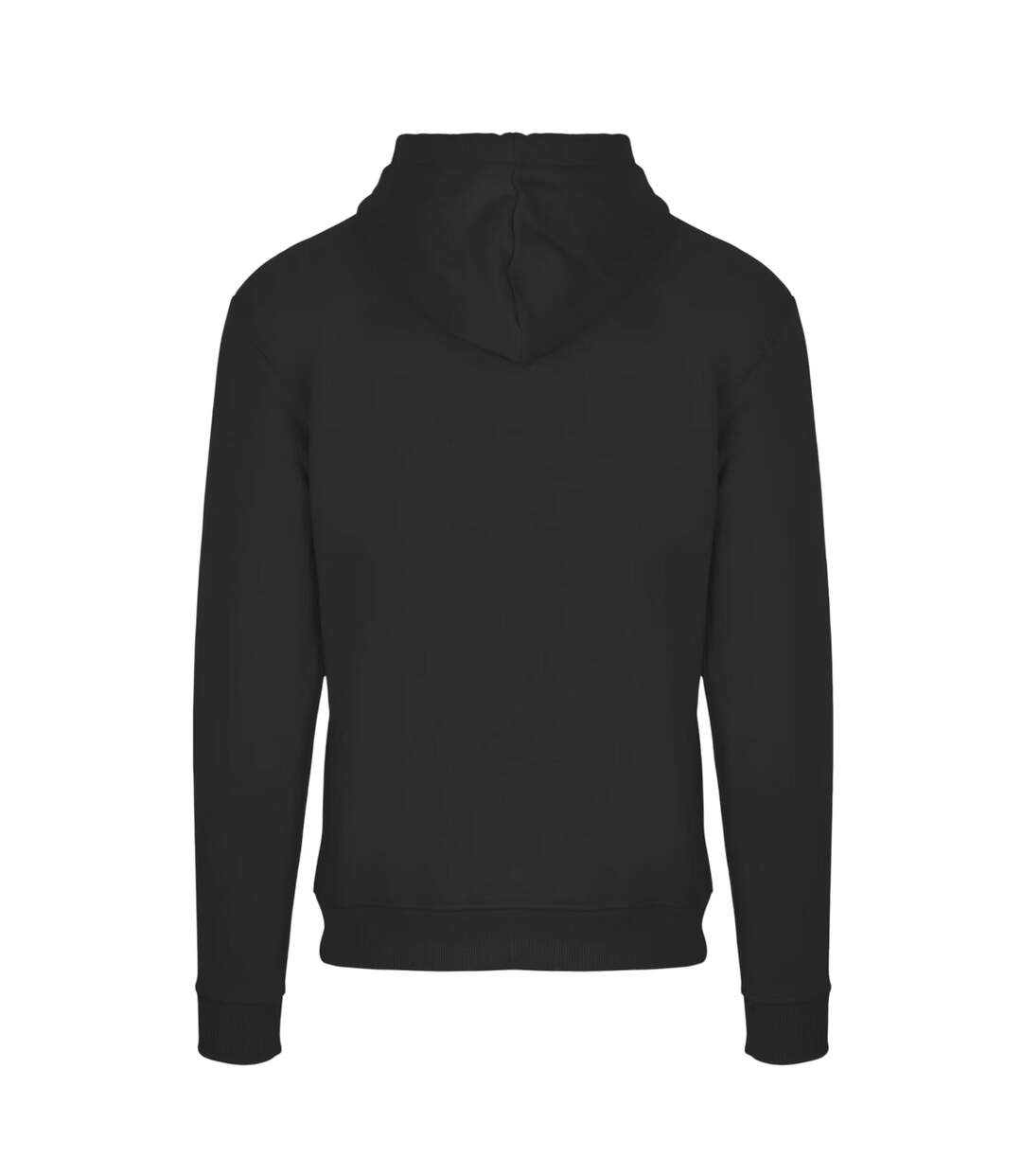 Mens Signature Regular Hoodie Black Aquascutum-2
