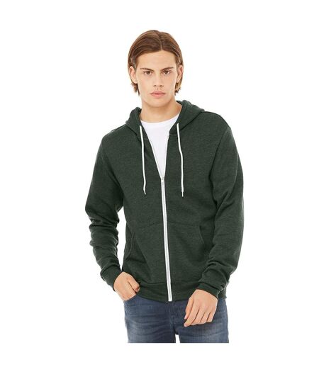Sweat Capuche Unisexe Vert Foncé Bella + Canvas