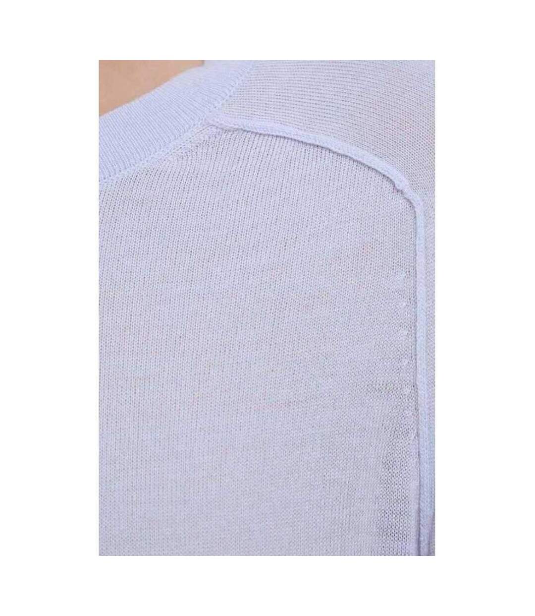 Sweat Manches Raglan Motif/style Uni Femme Bleu Calvin Klein-4