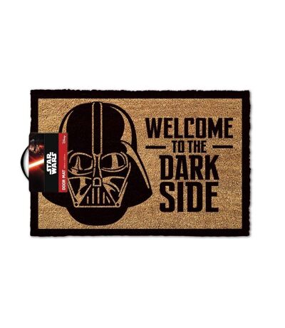 Star Wars - Paillasson WELCOME TO THE DARK SIDE (Noir / marron) (Taille unique) - UTBS2391