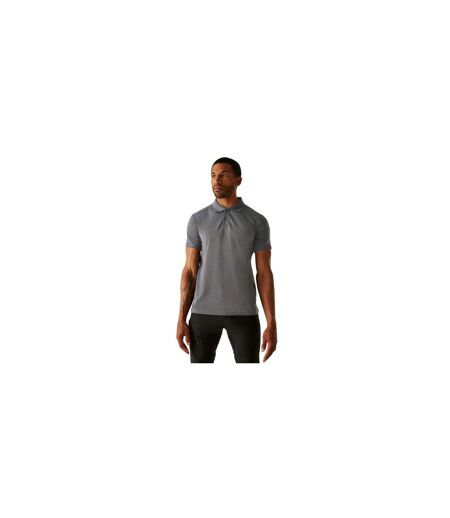 Mens Pique Polo Shirt Grey Regatta Professional