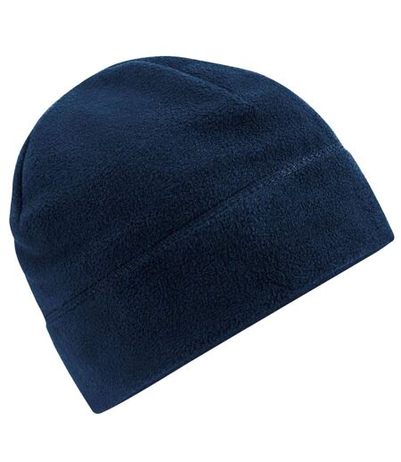 Bonnet Unisexe En Polaire Recyclée Pour Adultes Bleu Marine Beechfield