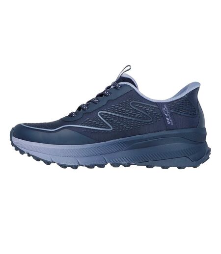Womens/ladies Switch Back Mist Hiking Shoes Navy Skechers