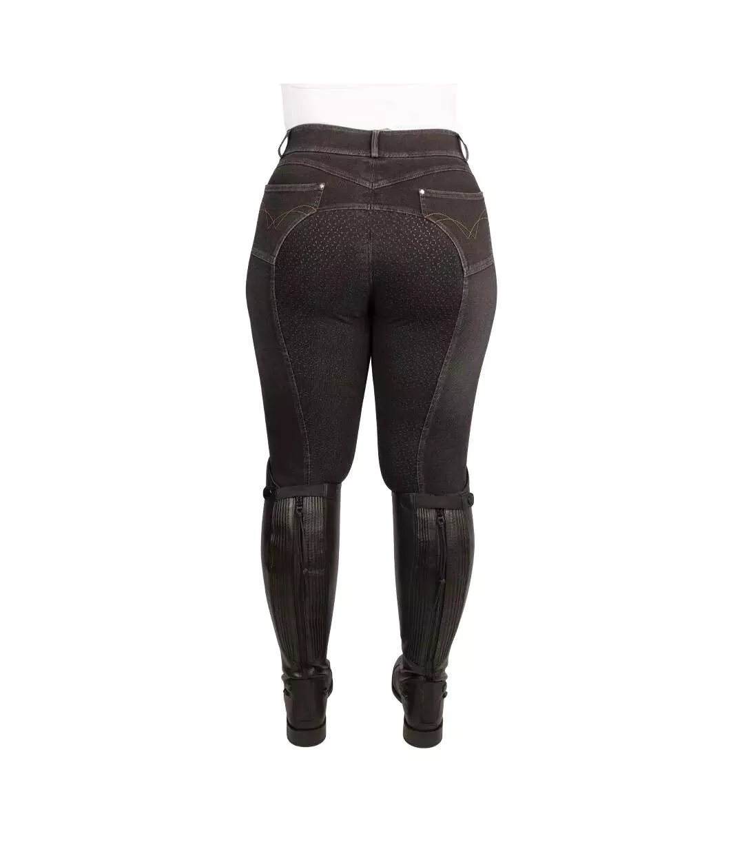 Pantalon D´équitation Elevate Femme Noir Hy-2