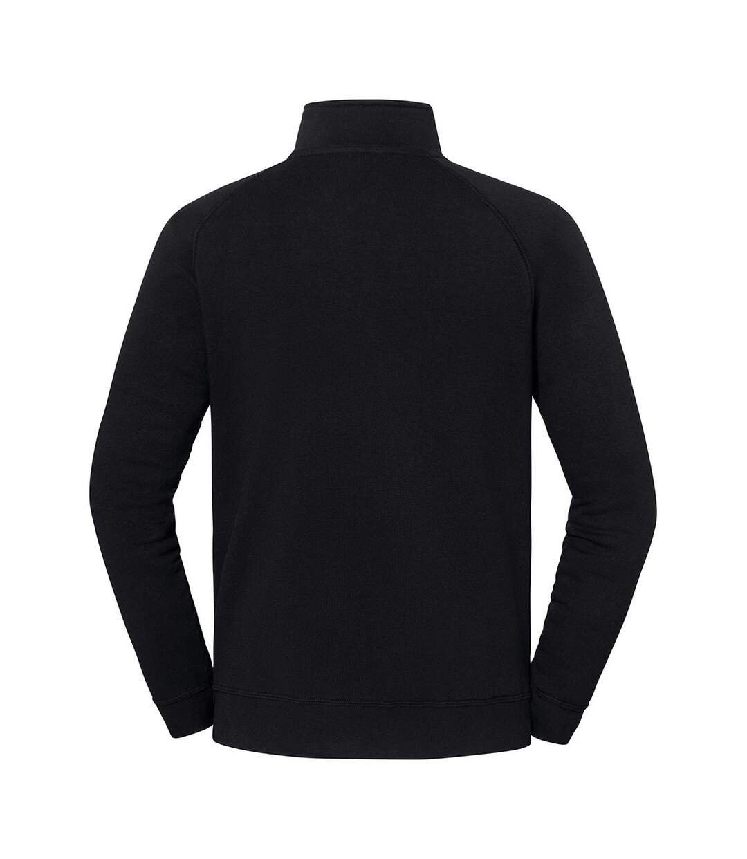 Unisex Adult Iconic Premium Sweat Jacket Black Fruit Of The Loom-2