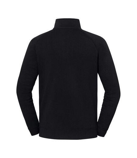 Unisex Adult Iconic Premium Sweat Jacket Black Fruit Of The Loom