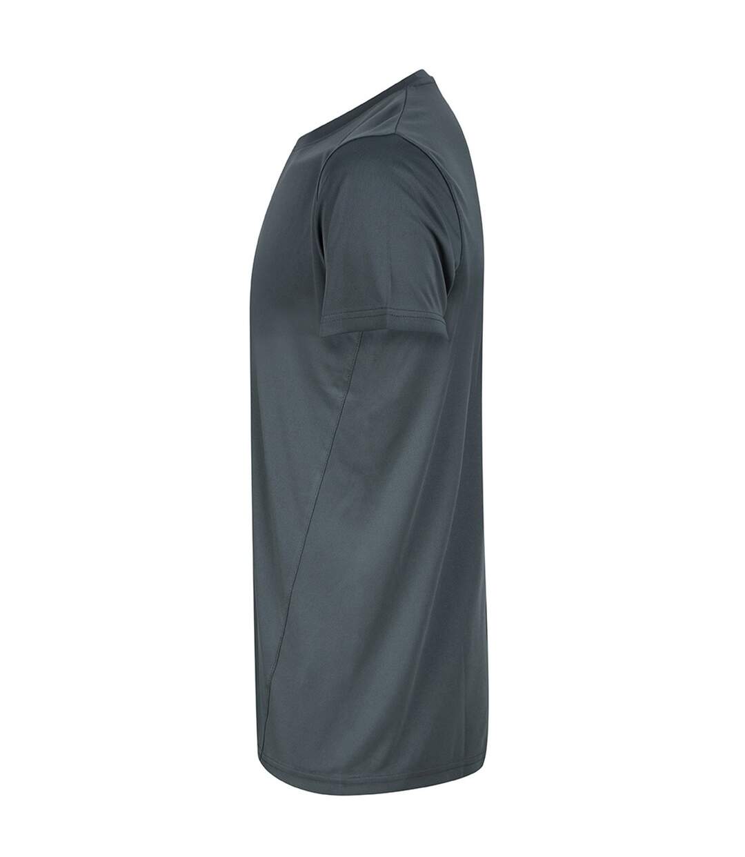 T-shirt Performance Adulte Gris Charbon Tombo-3