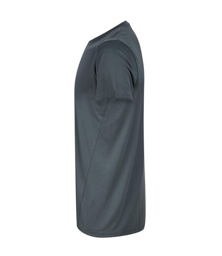 T-shirt Performance Adulte Gris Charbon Tombo