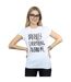 Disney Womens/Ladies The Lion King Dad Rules Everything Cotton T-Shirt (Blanc) - UTBI25039-2
