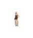 Débardeur Motif/style Broderie Femme Marron Brave Soul-1