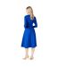 Robe mi-longue femme bleu Principles