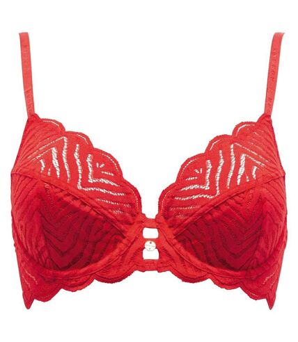 Soutien-gorge corbeille rouge Marianne