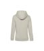 Femme/ladies Queen Hoody Gris Clair B&C-2