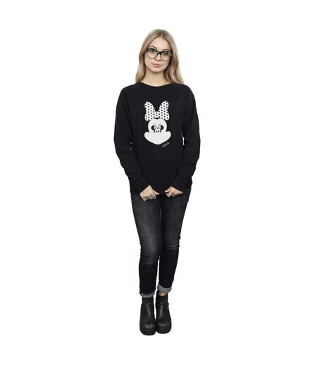 Disney Sweatshirt Minnie Mouse Mirror Illusion - Femmes/Ladies (Noir) - UTBI8503