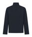 Mens Pique Top Navy Front Row-2
