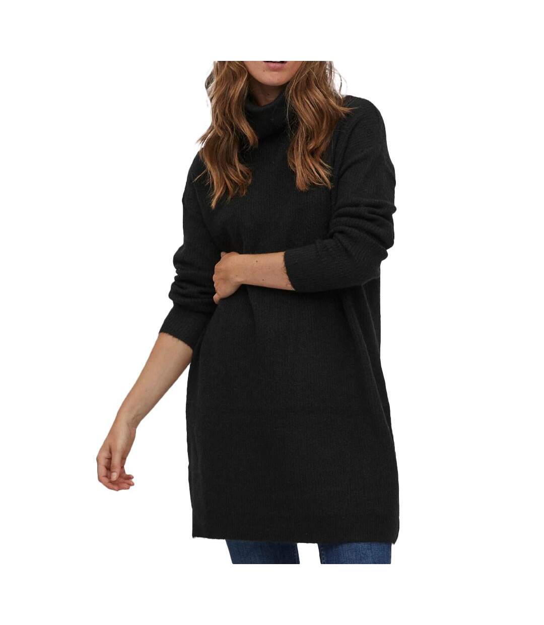 Robe Noir Femme Vila Vicilia Tunic - XL-1