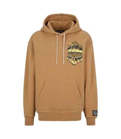 Sweat À Capuche Sawatch Homme Beige Boss