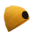 Bonnet Fashion Adulte Moutarde Noir Beechfield-1