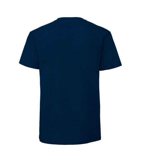 Mens ringspun premium t-shirt mountain blue Fruit of the Loom