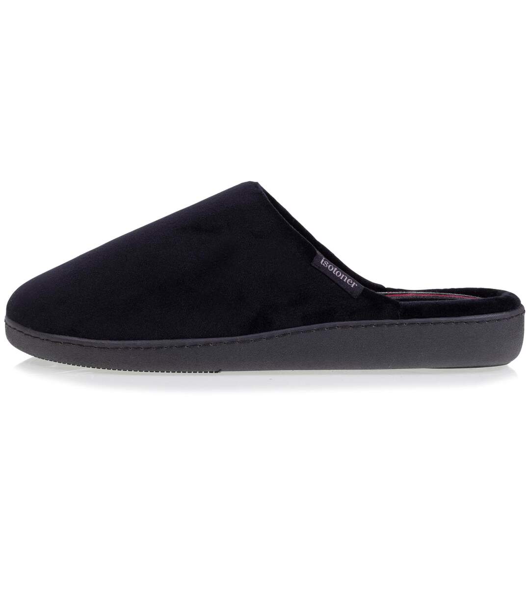 Isotoner Chaussons Mules homme ultra confortables à mémoire de forme, intemporelles et élégantes-3