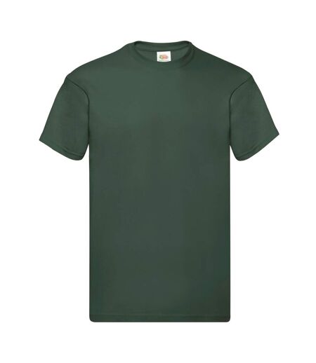 Fruit of the Loom Mens Original T-Shirt (Bottle Green)